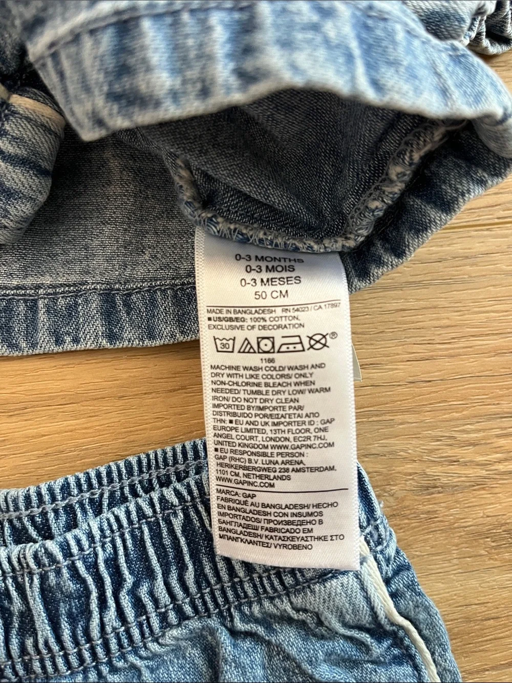 GAP soft denim